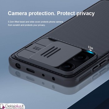 Nillkin Camshield dėklas su kameros apsauga (Xiaomi Poco X5 Pro 5G/Redmi Note 12 Pro 5G)